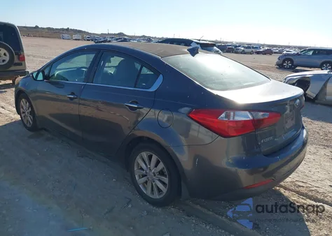 2014 Kia Forte Ex from USA, damaged, VIN KNAFX4A83E5095405